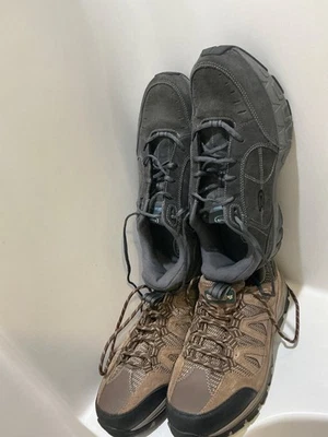 Lote de 2 Zapatos de Senderismo Outdoor Life Marrón Para Hombre,Dr Scholl Gris Tenis Talla 12 Foto 1 de 4