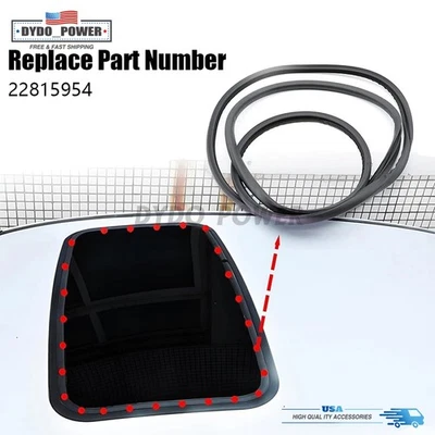 1X Sunroof Weatherstrip Glass Seal Gasket For Chevy Avalanche Silverado Suburban - Imagem 1 de 4