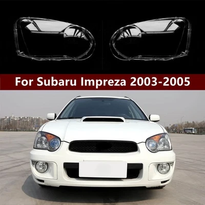 Clear Lens Headlight Cover for 2003 2004 2005 Subaru Impreza 8th Generation - Imagem 1 de 4