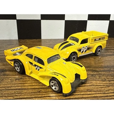 风火轮大众 MoonEyes 赛车甲虫拆分后窗和贝特尔拾音器 — 第 1/4 张图片