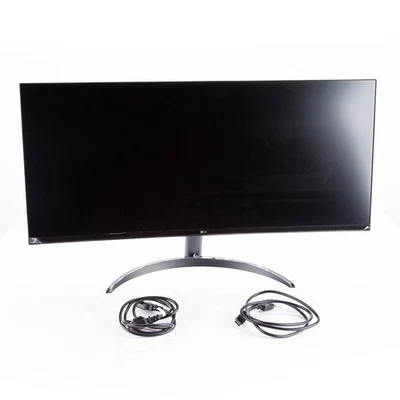 LG 34WQ60C-B 34" 21:9 UltraWide QHD Curved IPS LCD HDR Monitor - SKU#1730193 - Image 1 of 4