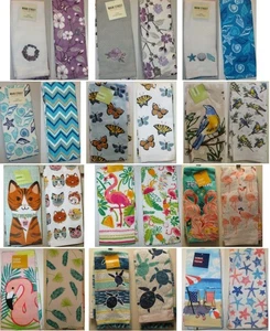Juego de 2 toallas de cocina decorativas primavera verano otoño invierno nuevas con etiquetas 61 diseños/conjuntos - Imagen 1 de 273