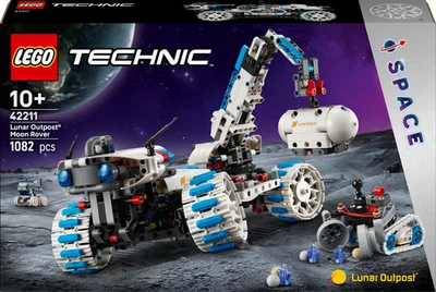 LEGO Technic 42211 Lunar Outpost Moon Rover 1082 pcs Toy Building Kit - Image 1 of 4