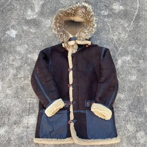 Vintage Avirex B-7 Militaly Flight Alaskan Mantel Jacke außen Herren Größe S  - Bild 1 von 12