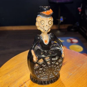 Yankee Candle Boney Bunch Aunt Hilda Spider Web Tea light Holder Rare Vintage - Picture 1 of 7