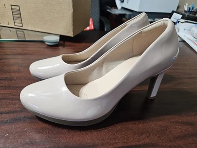 Кожаные туфли-лодочки Clarks Collection Amber Joy цвет пыльной розы 8,5 М  - Изображение 1 из 4