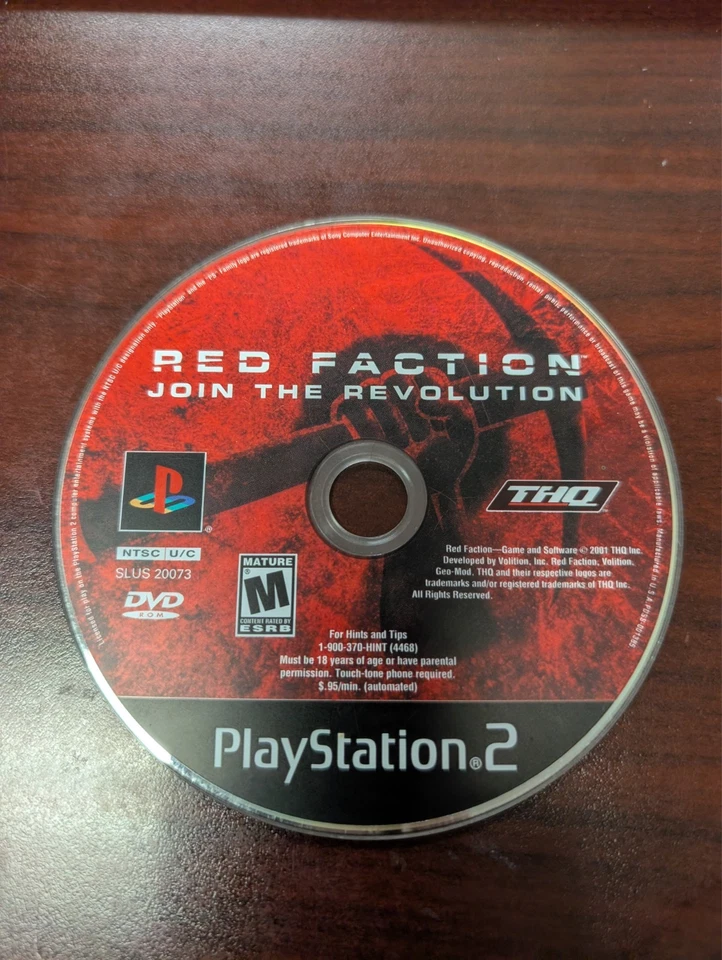 Red Faction Join the Revolution (PlayStation 2 PS2) NO TRACKING - DISC ONLY 2393 - Image 1 of 1