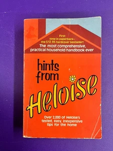 Hints from Heloise Heloise 1981 First Avon Paperback Household Tips - Picture 1 of 2