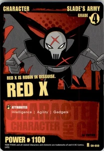 Teen Titans CCG 2005 primera edición Red X DC Comics - Imagen 1 de 2