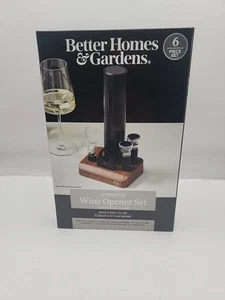 Better Homes and Gardens Juego de abridor de vino eléctrico a batería de seis piezas - Imagen 1 de 6