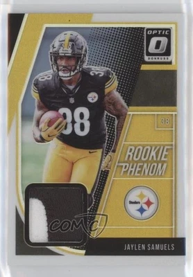2018 Donruss Optic Rookie Phenom Jerseys Prime /50 Jaylen Samuels #RP-JL RC - Image 1 of 2