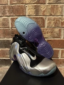 Nuevo 10 Nike Air Flightposite 1 China Hoop Dreams All Star Silver CJ8010-990 Hombres - Imagen 1 de 23