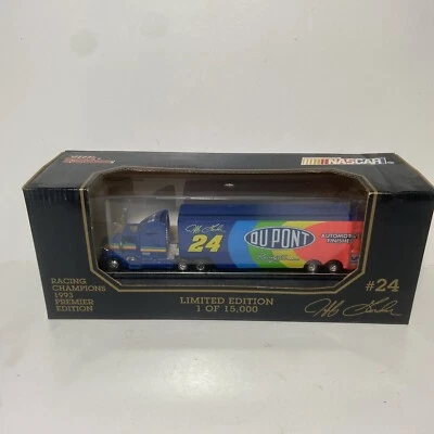 Semirremolque transportador Jeff Gordon Dupont 1993 Racing Champions escala 1:87 Foto 1 de 4