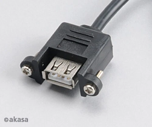 Akasa AK-CBUB06-60BK Internal to external USB adapter Cable 60cm - Image 1 of 1
