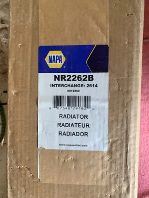 Radiador NAPA NR2262B nuevo Jeep Grand Cherokee 1999-2004 sellado en caja Foto 1 de 4