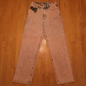 Wild Fable Mom Jeans Womens 4 Pink Acid Wash 90s High Rise Relaxed Straight Leg  - Picture 1 of 22