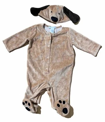 Pottery Barn Kids Baby Puppy Halloween Costume 0-6 Months 4 Pieces Great Shape - Image 1 of 4