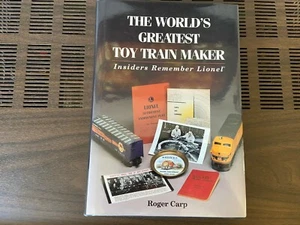 "The World's Greatest Toy Train Maker" Book Roger Carp - Bild 1 von 4