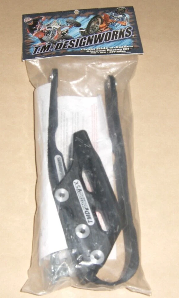Kawasaki TM Designworks 2016-2017 kit de guía de cadena deslizable negro # KCP-KXF-BK Foto 1 de 1