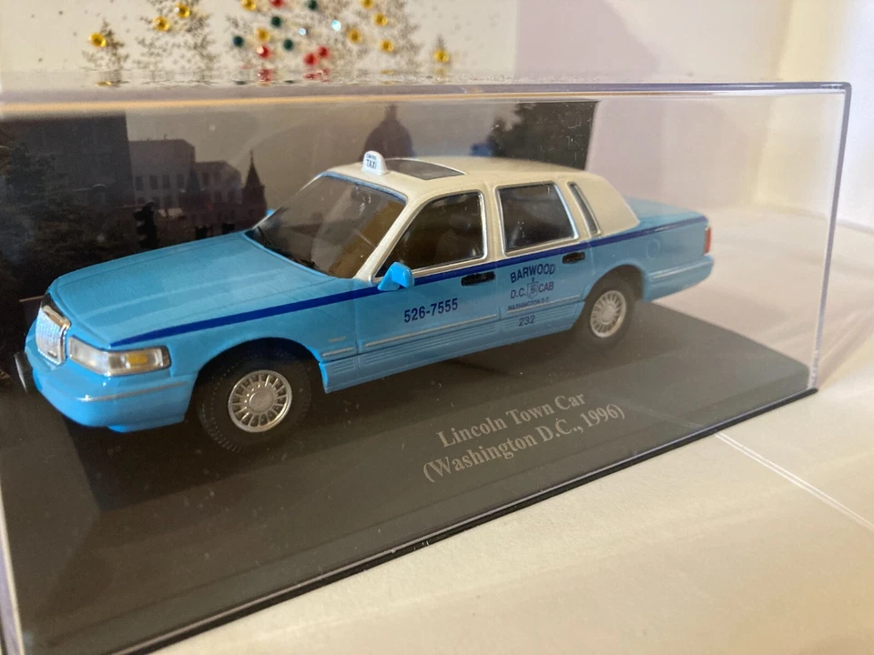 TAXI 1/43 LINCOLN TOWN CAR WASHINGTON DC 1996 - Photo 1/1