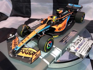 1:18 MINICHAMPS 537221804 Lando Norris Mclaren F1 MCL36 Bahrain Gp ' Vuse '2022 - Imagen 1 de 20