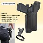 Light Bearing Duty Holster For Glock 17 19 19X Gen4 gen5 Glock22 23 32 31 9mm 40