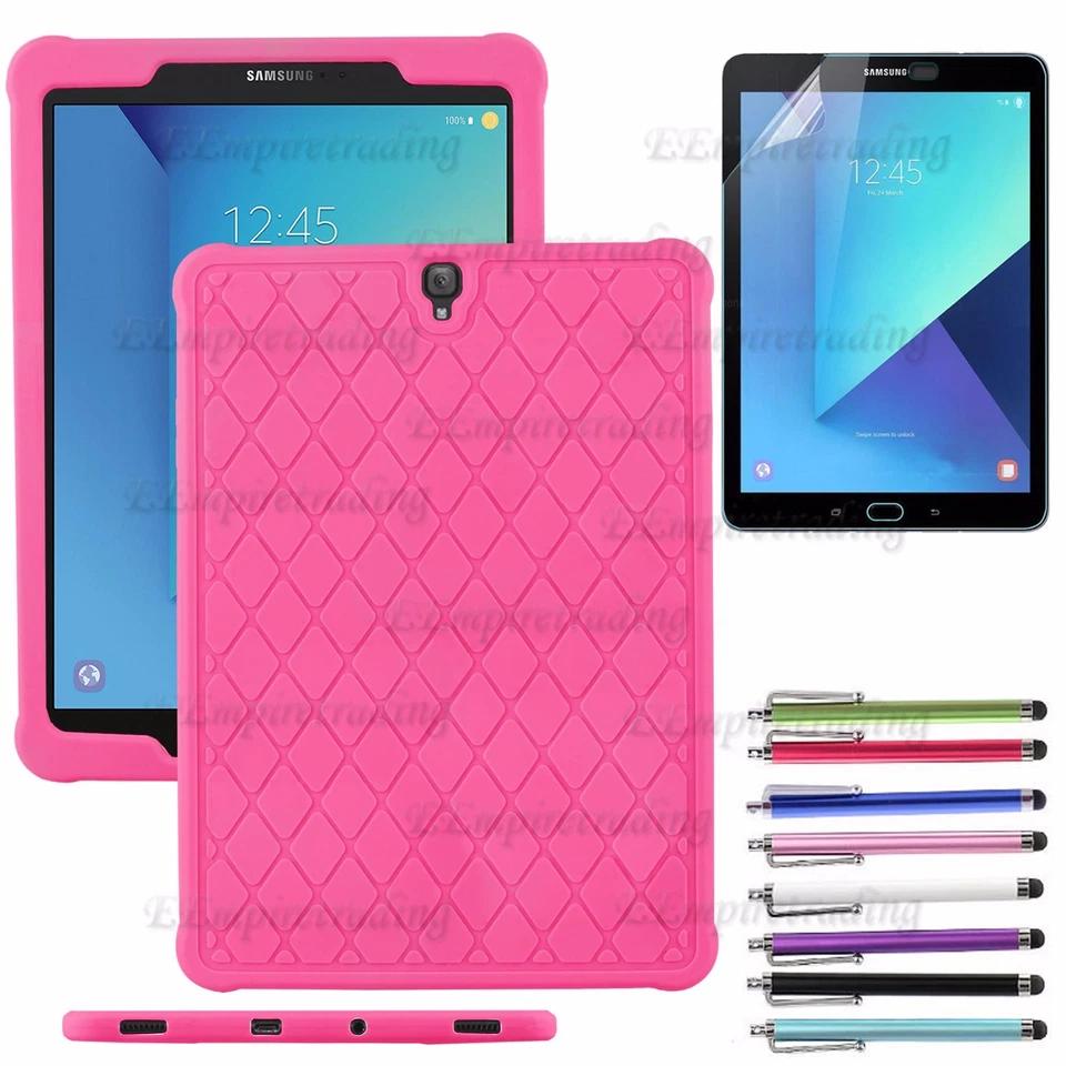 Funda protectora antideslizante de silicona suave para tablet Amazon Fire HD/Samsung Galaxy Foto 1 de 1