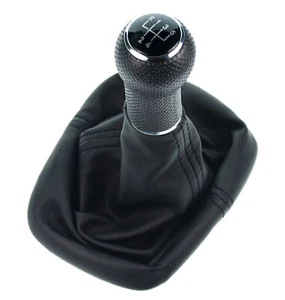 Schaltsack VW Golf 2 3 4 Cabrio Polo 6n Schaltknauf Schaltmanschette CAR A0254 - Afbeelding 1 van 4