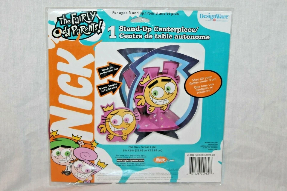 Fairly Odd Parents Birthday Supplies Centerpiece