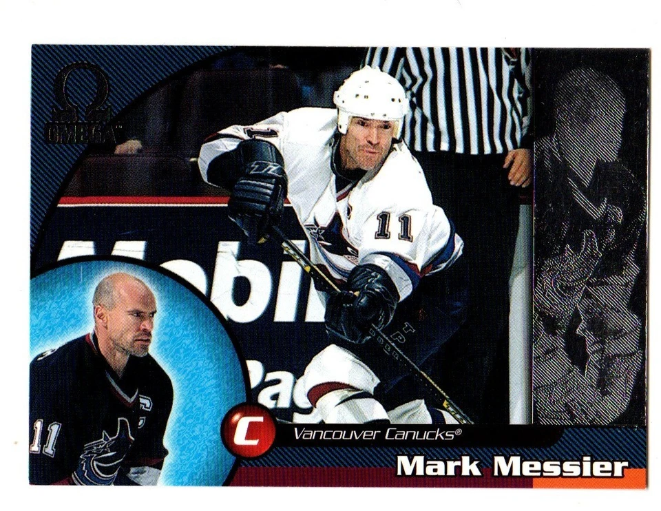 Mark Messier VANCOUVER CANUCKS 1998-99 Pacific Omega #236 - Image 1 of 2