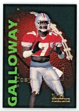 1995 Signature Rookies Fame and Fortune Joey Galloway Card#68 Rookie RC Football
