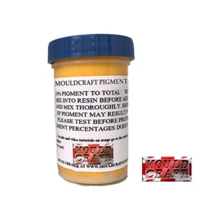 Golden Yellow Pigment For Polyester Gelcoat / Resin 100g FIBREGLASS MOULDS - Picture 1 of 1