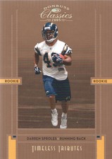 2005 Donruss Classics Timeless Tributes Bronze #241 Darren Sproles /100