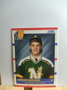 Derian Hatcher 🏆1990-91 Score NHL First Round Draft Choice #430 Ice Hockey Card - Picture 1 of 2