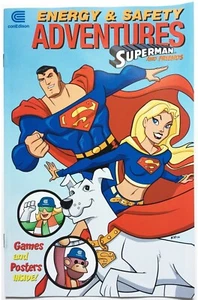 DC Con Edison Giveaway Promo Energy Safety Adventures Superman Friends 2006 - Picture 1 of 10