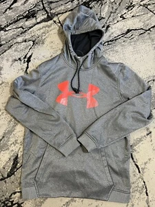 Sudadera con Capucha Under Armour Suelta Cold Gear Gris L - Imagen 1 de 3