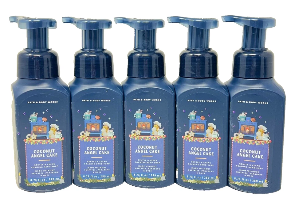 Bath And Body Works Coconut Angel Cake Foaming Hand Soap 8.75 Fl Oz