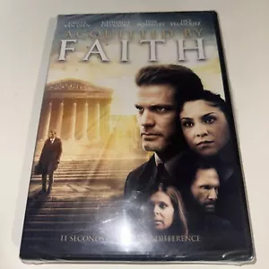 Acquitted by Faith (DVD, 2020) New Sealed In Plastic Not Rated Green Apple Ent - Foto 1 di 6
