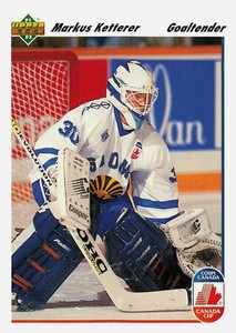 1991-92 Upper Deck Markus Ketterer #23 Rookie