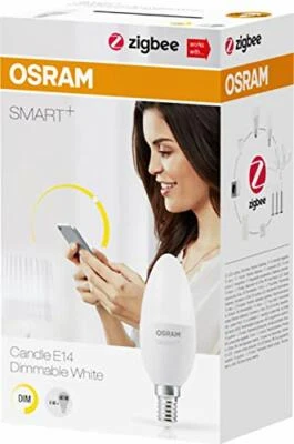 OSRAM Smart+ LED, ZigBee Lampe E14 warmweiß dimmbar EEK: F (Spektrum A bis G) - Bild 1 von 3