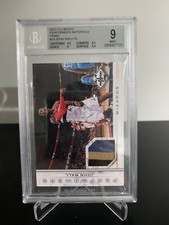 2012-13 John Wall Panini Limited Performers Materials Prime 3 Color /10 BGS 9