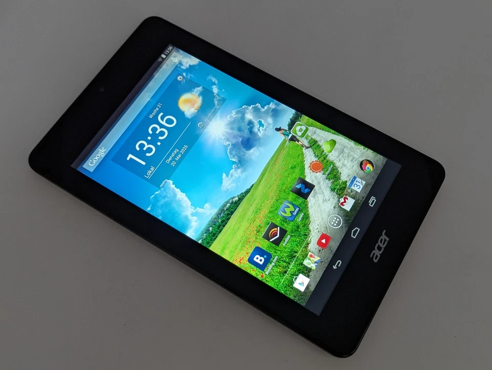 Acer Acer Iconia B 7" 8GB Schwarz Android Smartphone B1-730HD ✅ - Bild 1 von 4