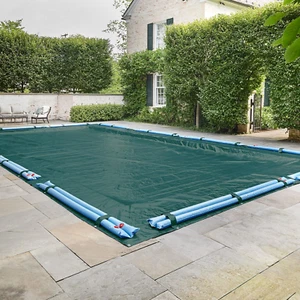 Commercial-Grade Winter Pool Cover for Inground Pool | Featuring Exclusive Tear - Picture 1 of 9