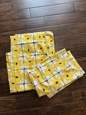 Sábanas planas Vera Collection By Burlington “Daisy Chain” Twin XL - Excelente estado  Foto 1 de 4