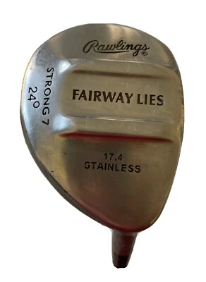 Rare Rawlings Fairway Lies Strong 7 24 Degree Wood Right Hand Graphite 41” Inch￼ - Image 1 of 4