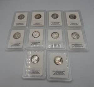 Lot of 10 Registered Sacagawea .999 Fine Silver Enriched Dollar Sealed In Coin C - Picture 1 of 7
