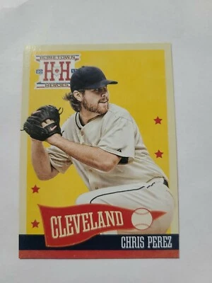 2013 Panini Hometown Heros Baseball Card Chris Perez 188 - Image 1 of 2