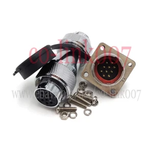 WS20 Waterproof IP67 10Pin Solder Aviation Connector Industrial Medical LED Plug - Picture 1 of 6