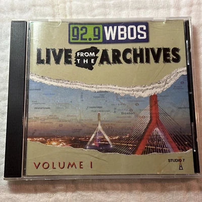 92.9 WBOS: Live from the Archives, Vol. 1 - Audio CD - VERY GOOD - Image 1 of 4