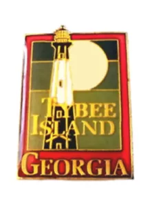 PINS FARO ISLA TYBEE PIN LUZ GEORGIA FARO PIN COLECCIONISTA - Imagen 1 de 3